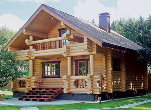 Holzhaus aus Polen